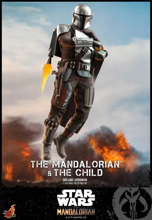 Hot Toys - The Mandalorian & The Child (Deluxe Ver.) 1/6 Scale Collectible Figure