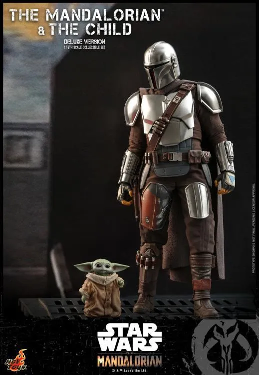 Hot Toys - The Mandalorian & The Child (Deluxe Ver.) 1/6 Scale Collectible Figure