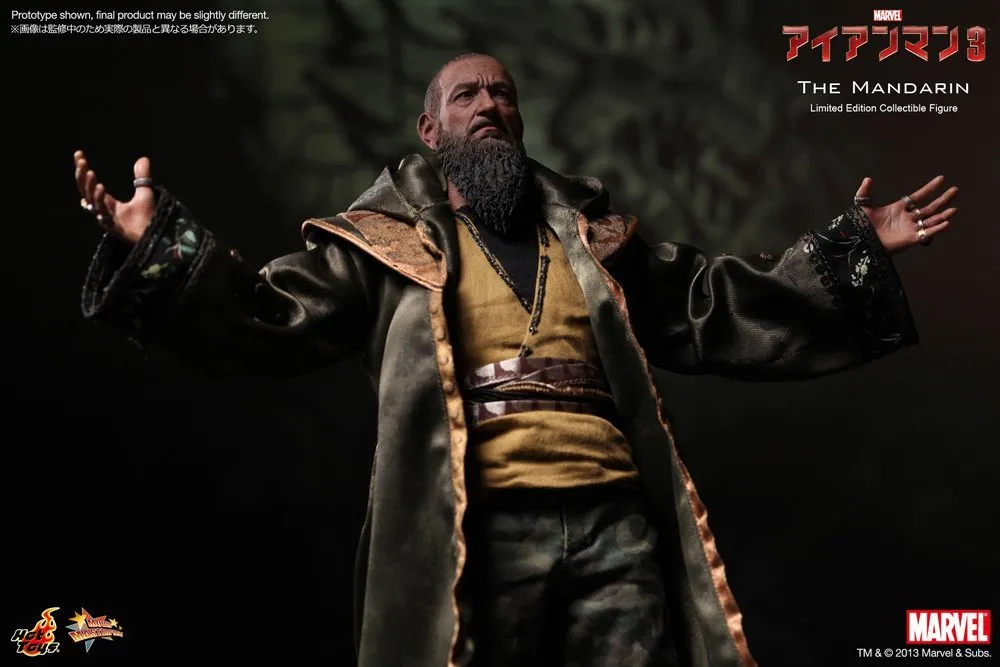 Hot Toys The Mandarin from Marvel Studios Iron Man 3 1/6 Scale Action Figure MMS211