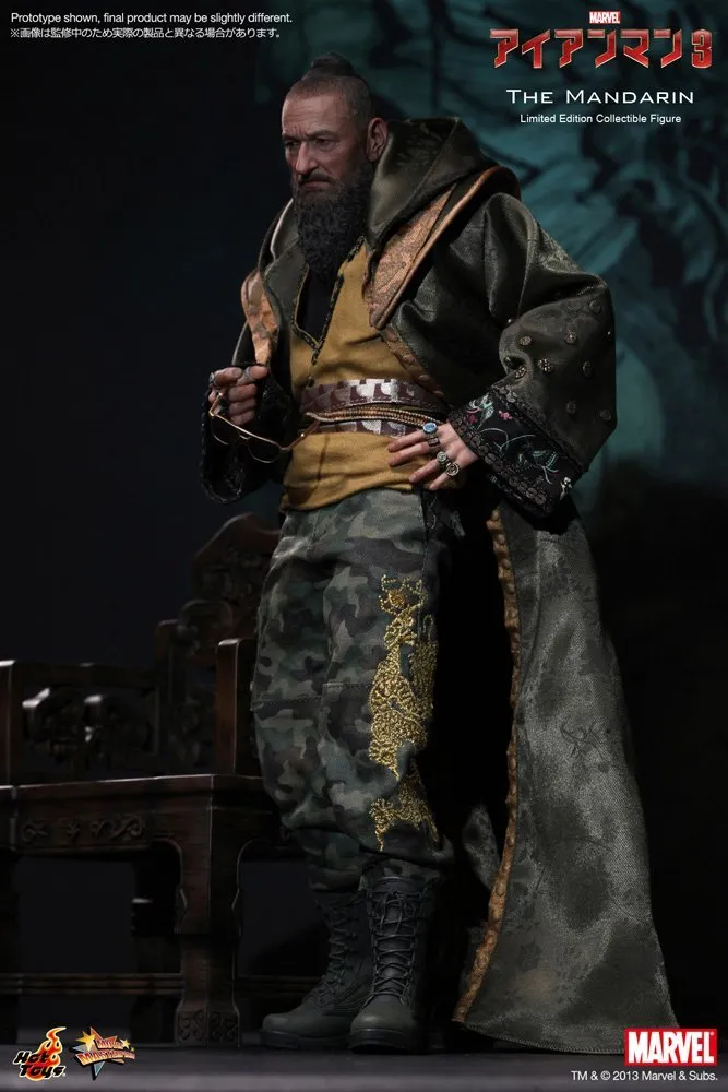 Hot Toys The Mandarin from Marvel Studios Iron Man 3 1/6 Scale Action Figure MMS211