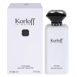 In White by Korloff 88ml EDT for Men
