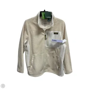 Jacket Fleece By L.l. Bean In Cream, Size: Xlp