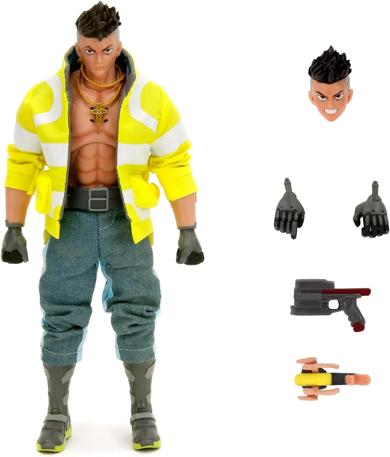 Jada Toys 1/12 Cyberpunk: Edgerunners David Martinez Action Figure