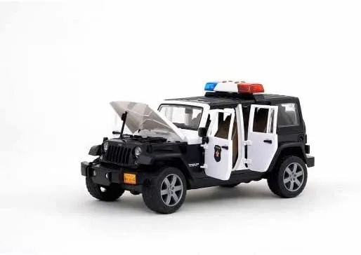 Jeep Rubicon Police car   light skin Police