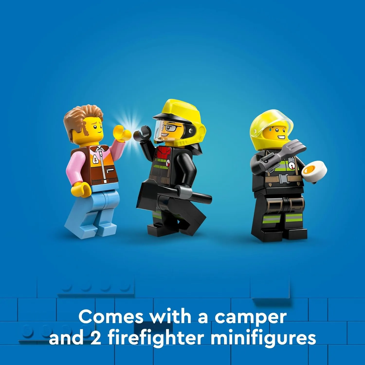 Lego 60412 - City 4x4 Fire Truck with Rescue Boat