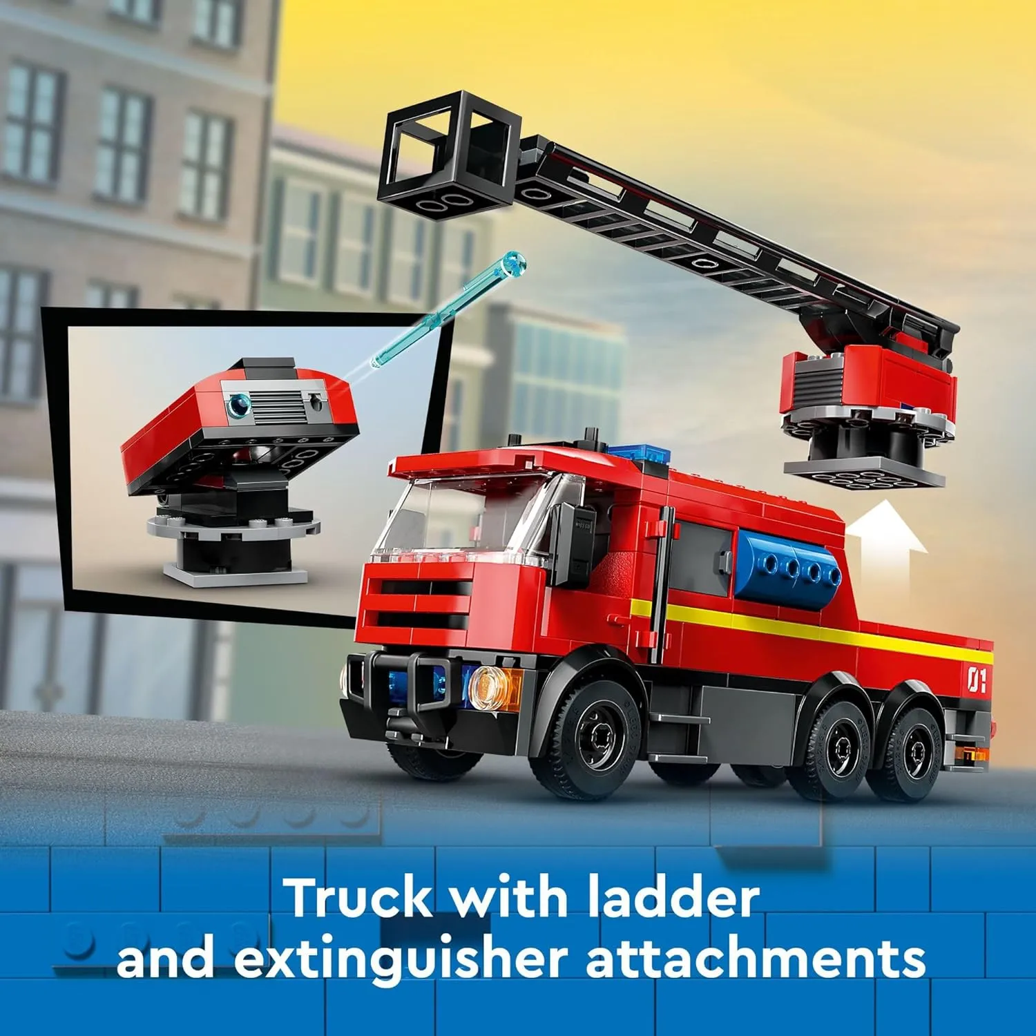 Lego 60414 - City Fire Station with Fire truck