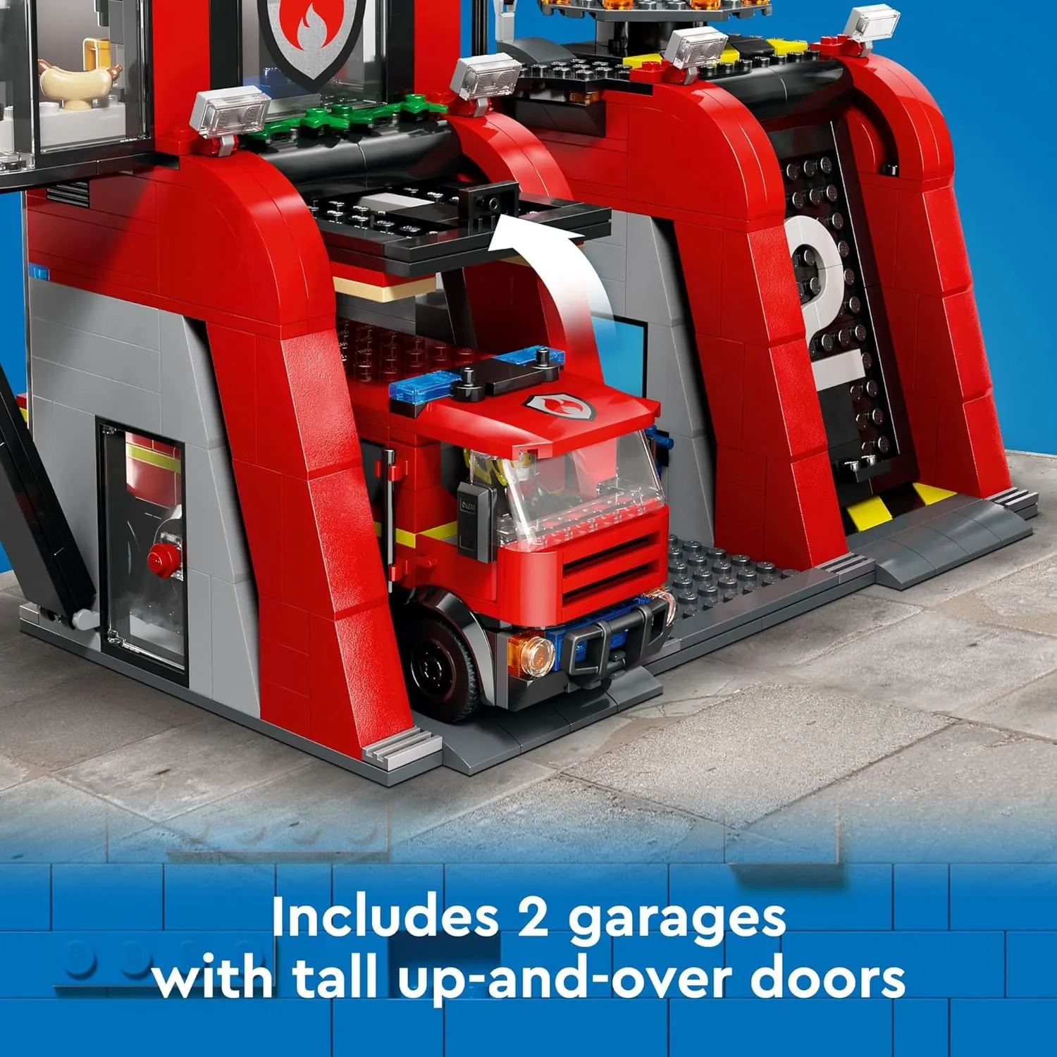 Lego 60414 - City Fire Station with Fire truck