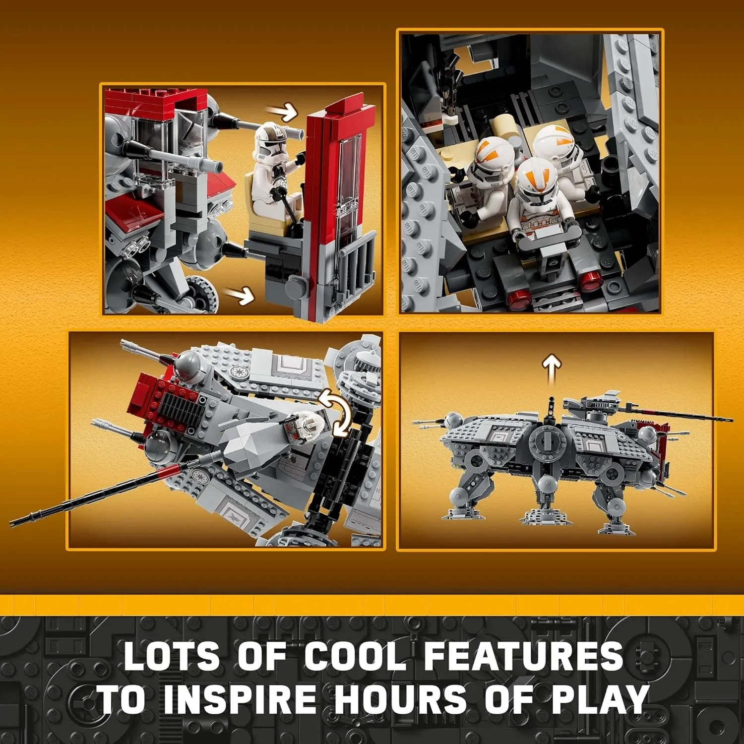 Lego 75337 - Star Wars AT-TE Walker