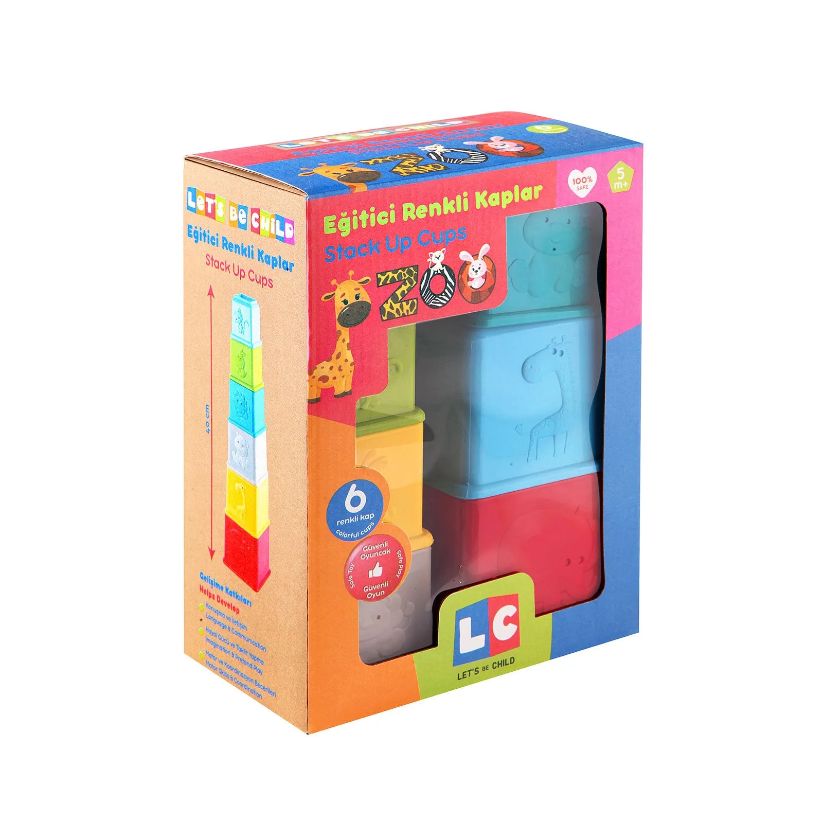 Let's Be Child Educational Cups