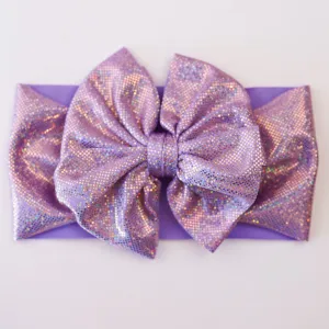 Lilac Spring Shimmer Headwrap
