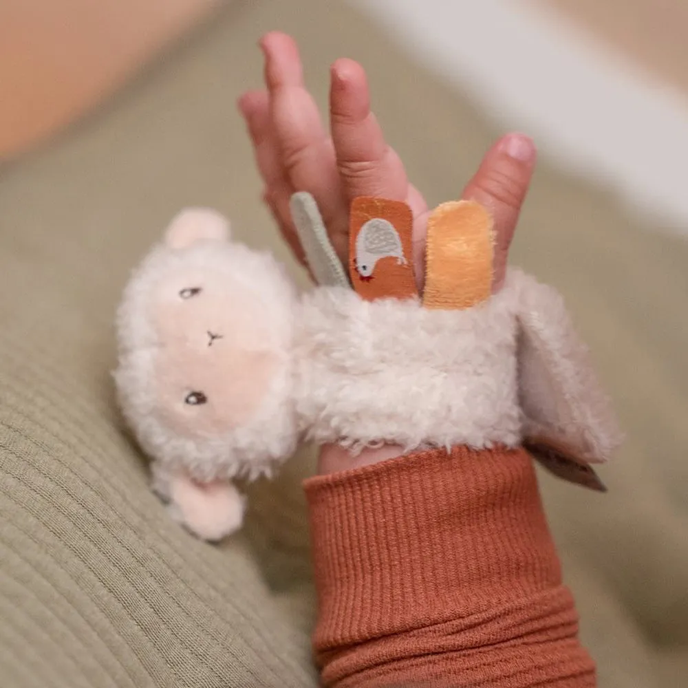 Little Dutch Little Farm Wrist Rattle Sheep