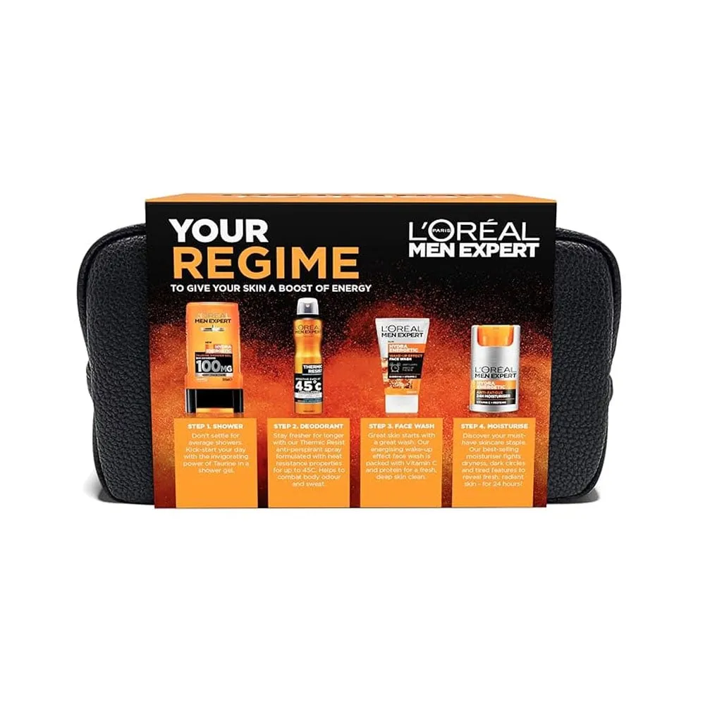 L'Oreal Men Expert Energising Essentials Gift Set Bag