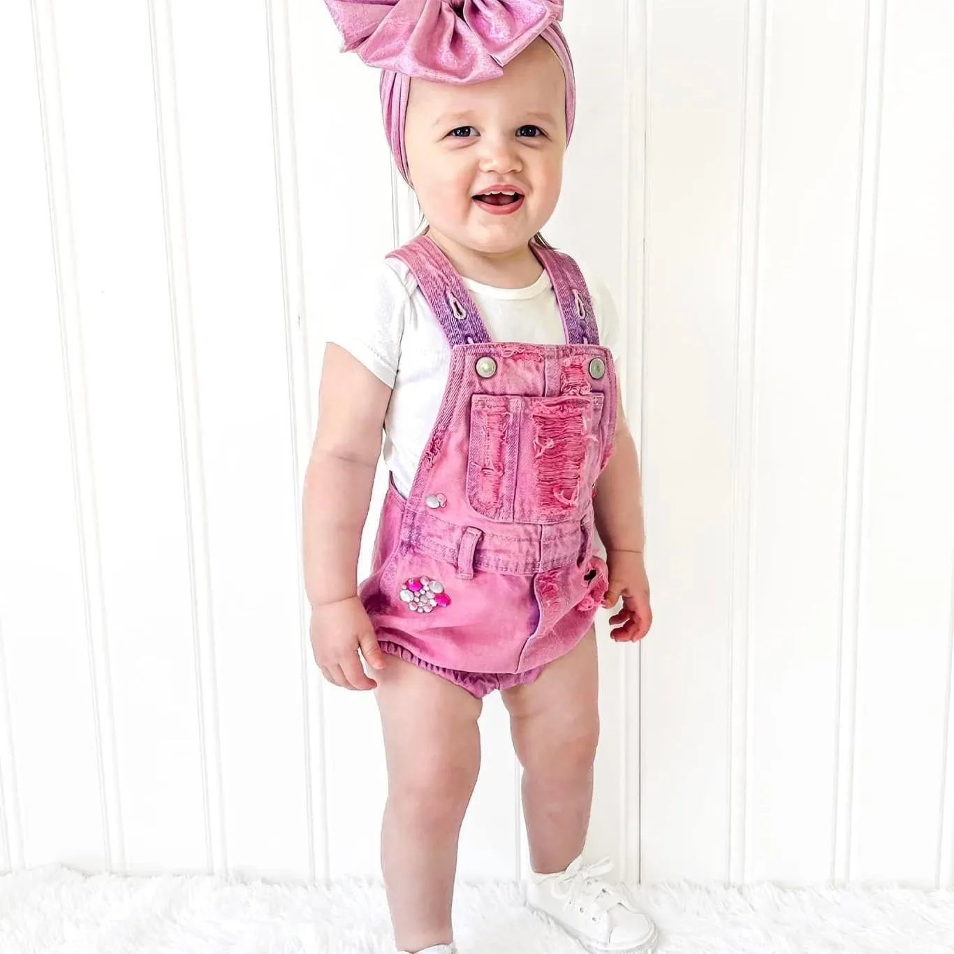 Magenta Shimmer Headwrap
