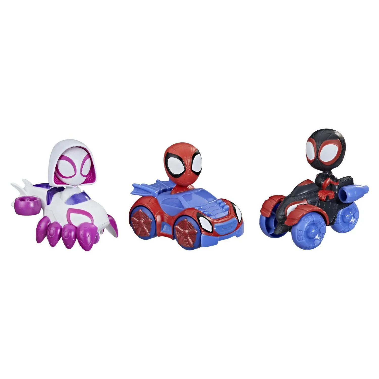 Marvel F1488 Spidey and His Amazing Friends Web Squad Racers Multipack