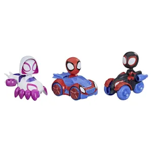 Marvel F1488 Spidey and His Amazing Friends Web Squad Racers Multipack
