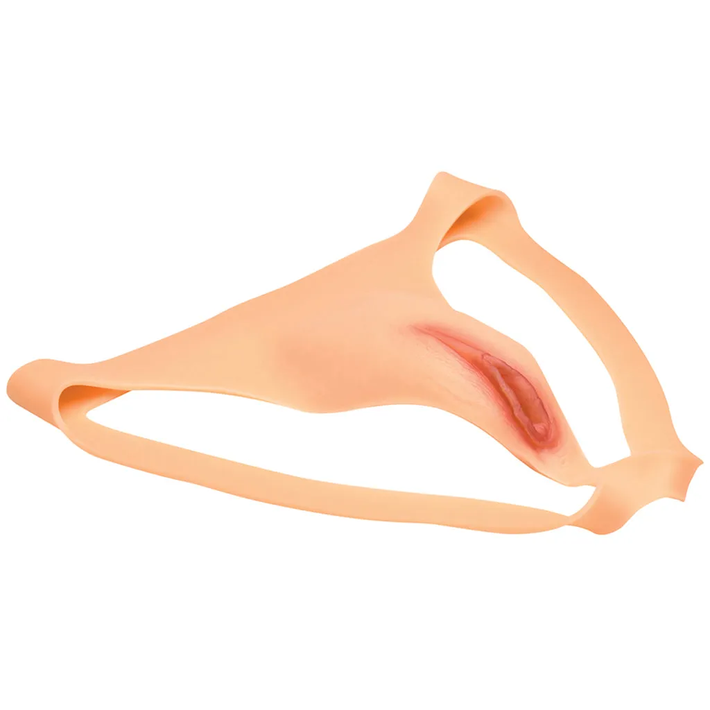 Master Series Pussy Strap Silicone Vagina Jockstrap