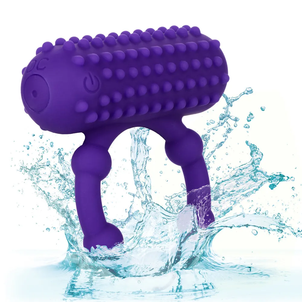Maximus 5-Bead Rechargeable Vibrating Silicone Cock Ring
