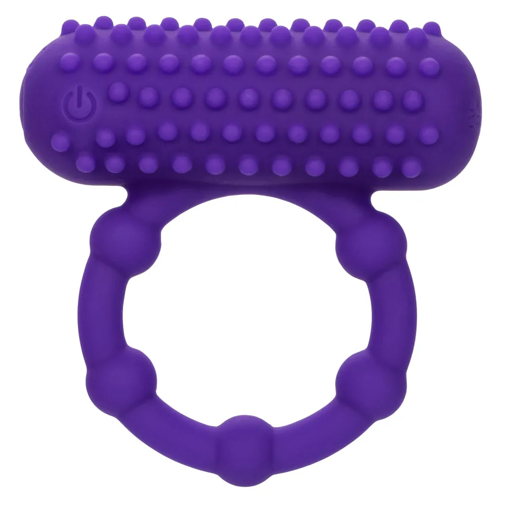 Maximus 5-Bead Rechargeable Vibrating Silicone Cock Ring