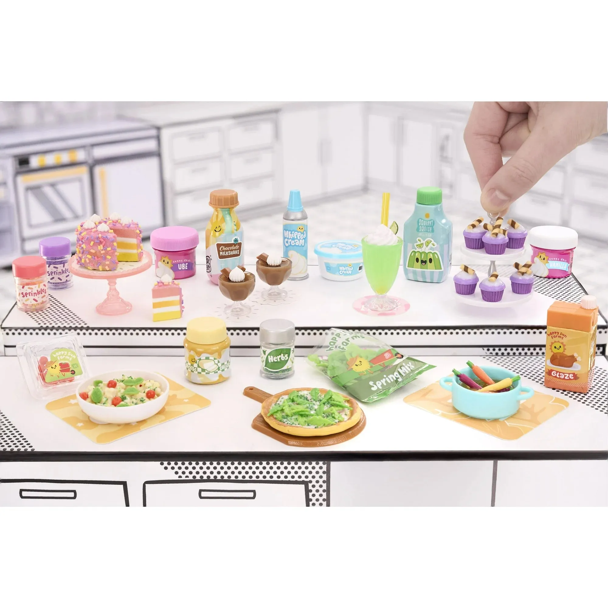 MGA's Miniverse 541301 Make It Mini Mega Buffet, Novelty Collectibles, Ages 8 