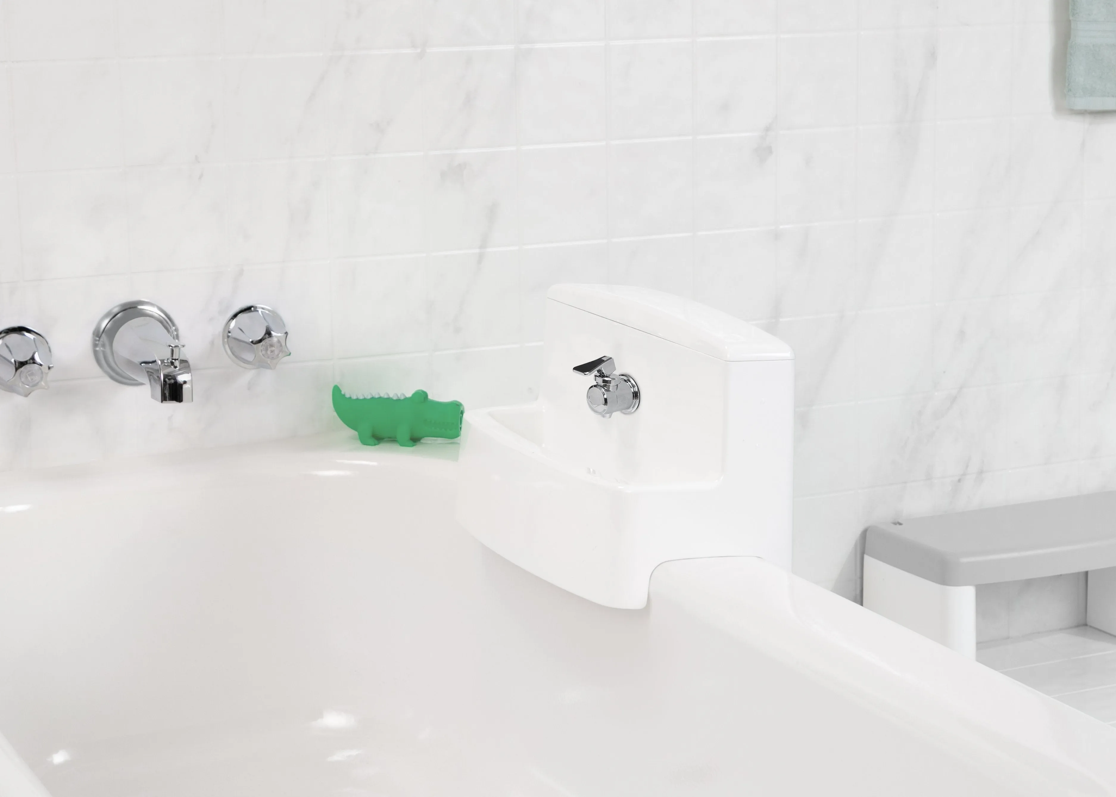 MySize 3-in-1 Convertible Sink, Step Stool and Bath Toy for Kids