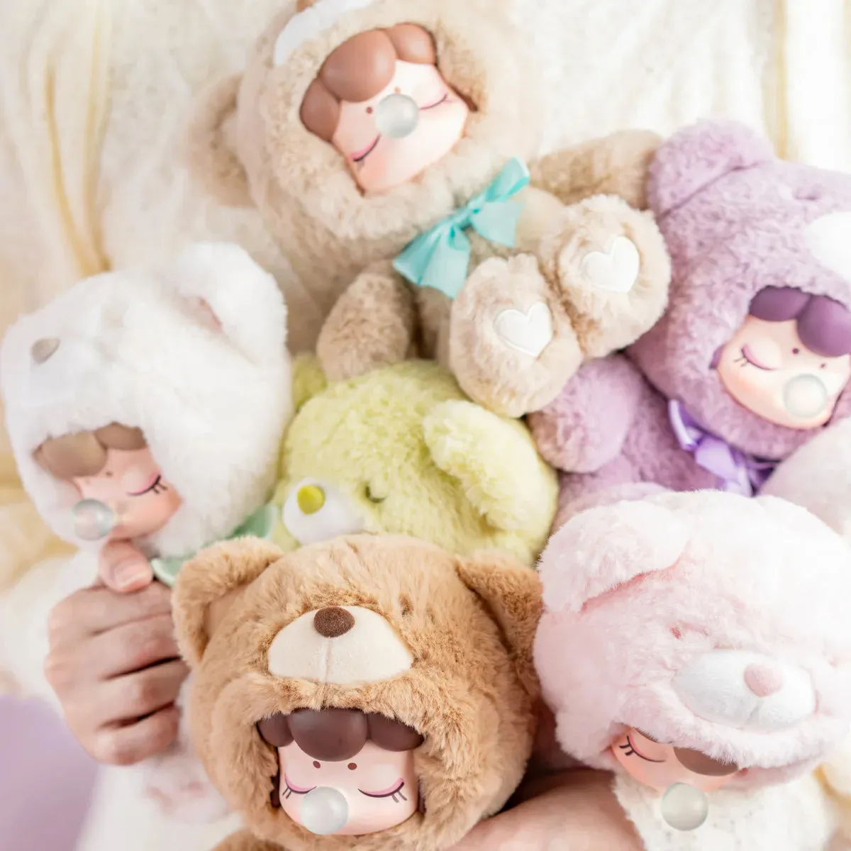 Nanci Colorful Chocolate Cutie Bears