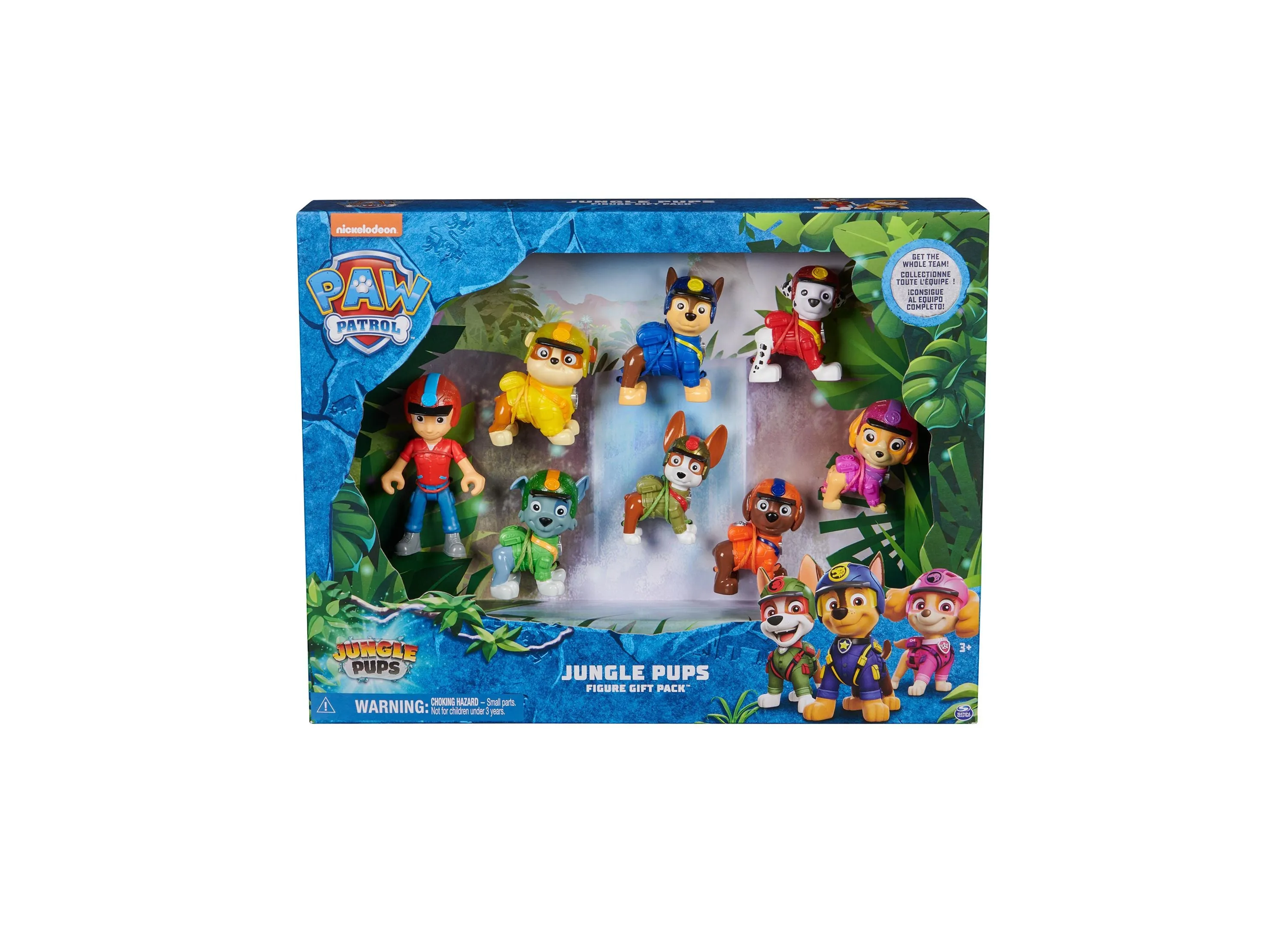 Paw Patrol Jungle Pups Action Figures 8-Pack - Collector's Edition