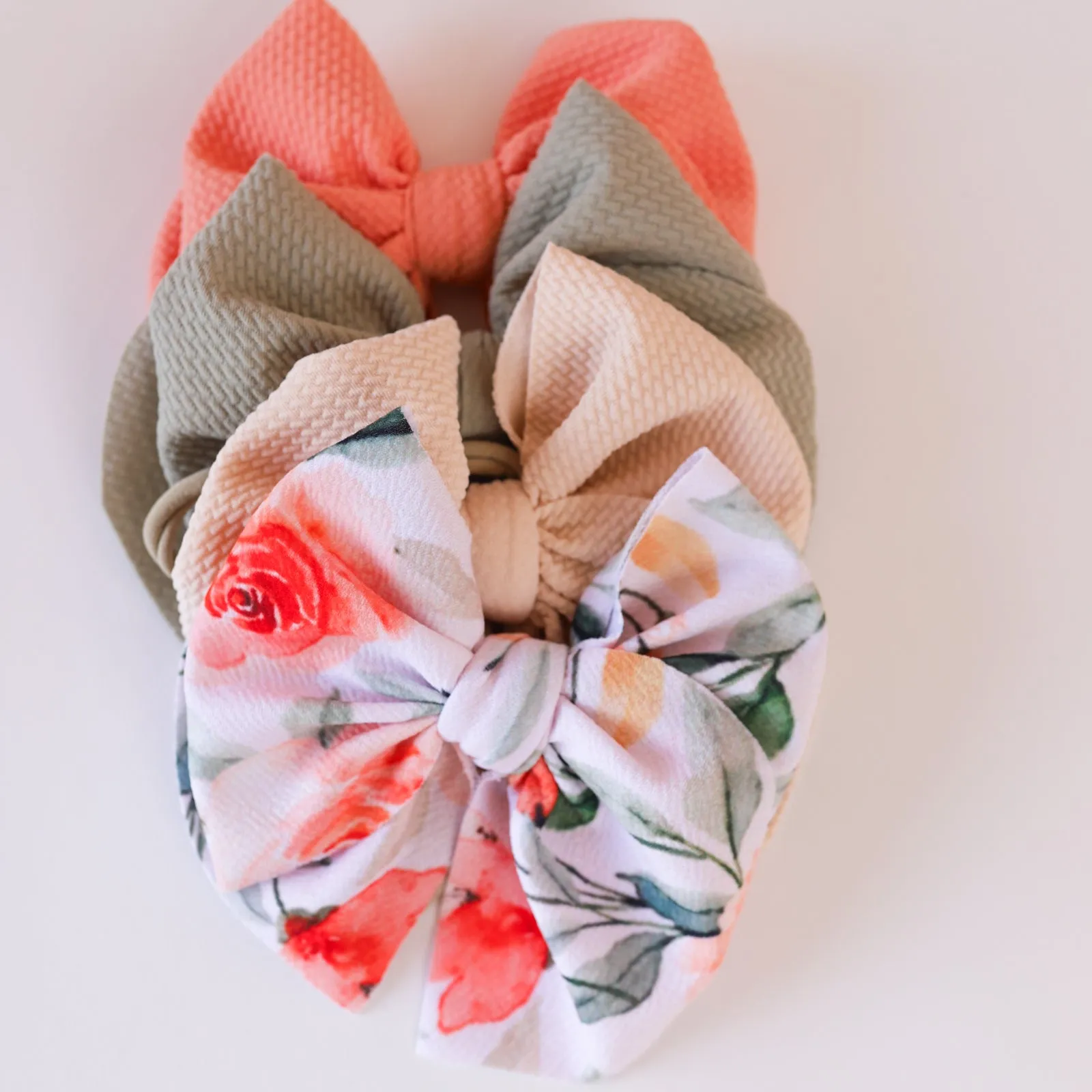 Peachy Floral Chunky Swanky Bundle
