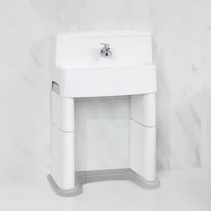 PerfectSize 3-in-1 Convertible Sink, Step Stool and Bath Toy for Kids