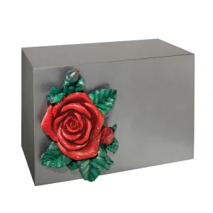 Pewter Bronze Horizontal Urn