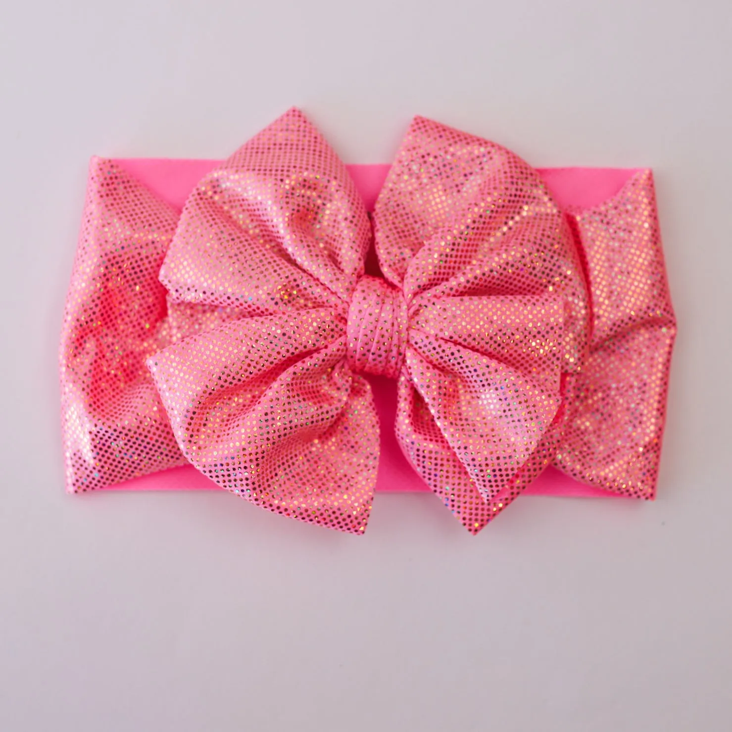 Pink Spring Shimmer Headwrap