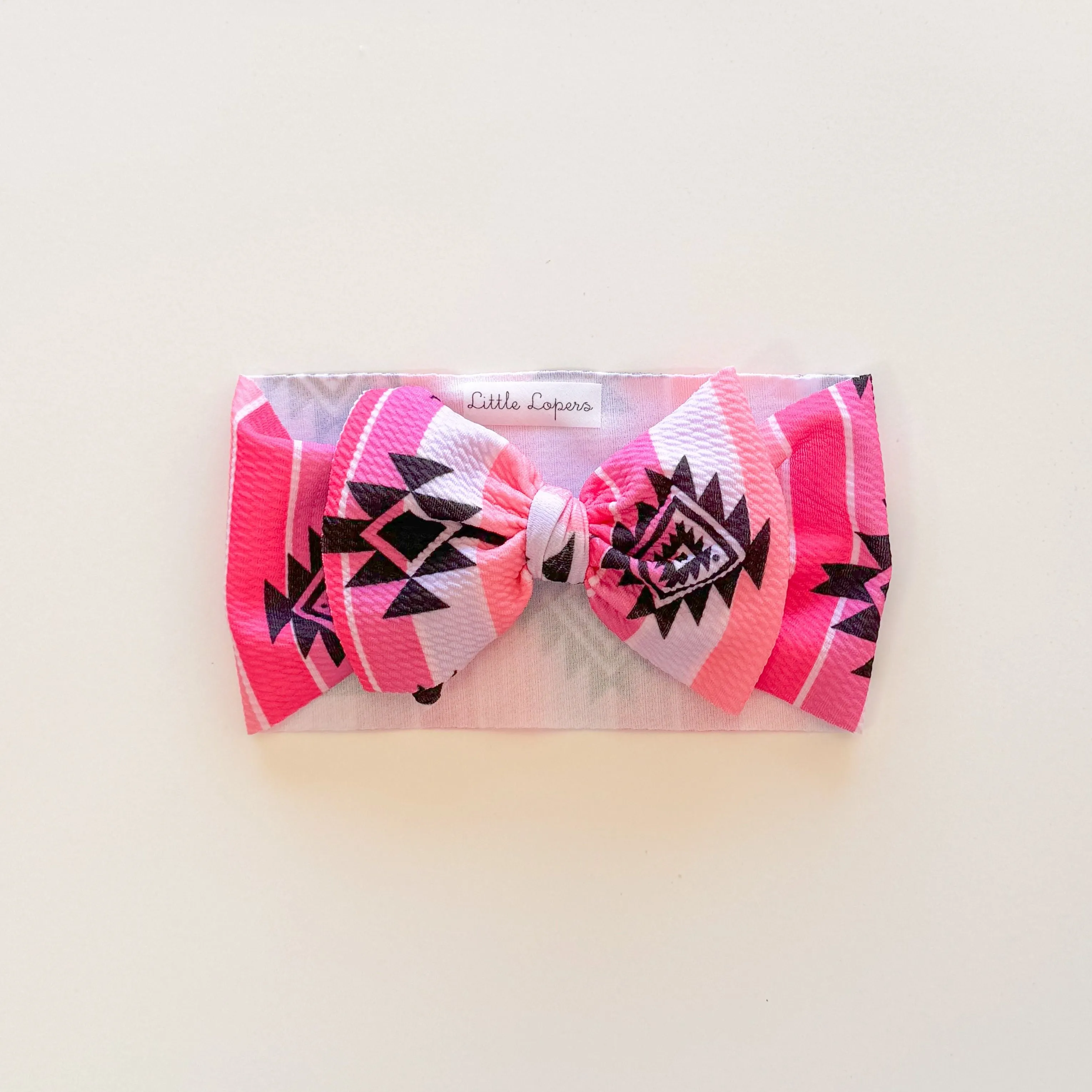 Pink Western Headwrap