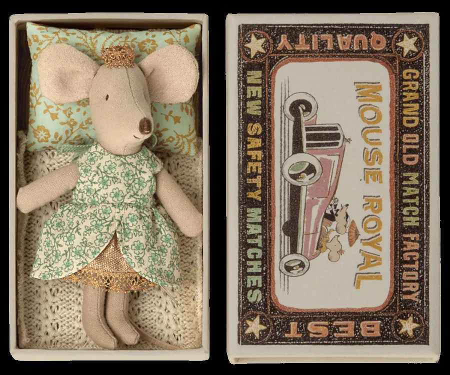 Princess Mouse, Little Sister Matchbox - Green