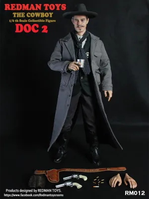 Redman Toys 1/6 Doc 2 The Cowboy Tombstone Doc Holliday Val Kilmer Sixth Scale Figure RM012