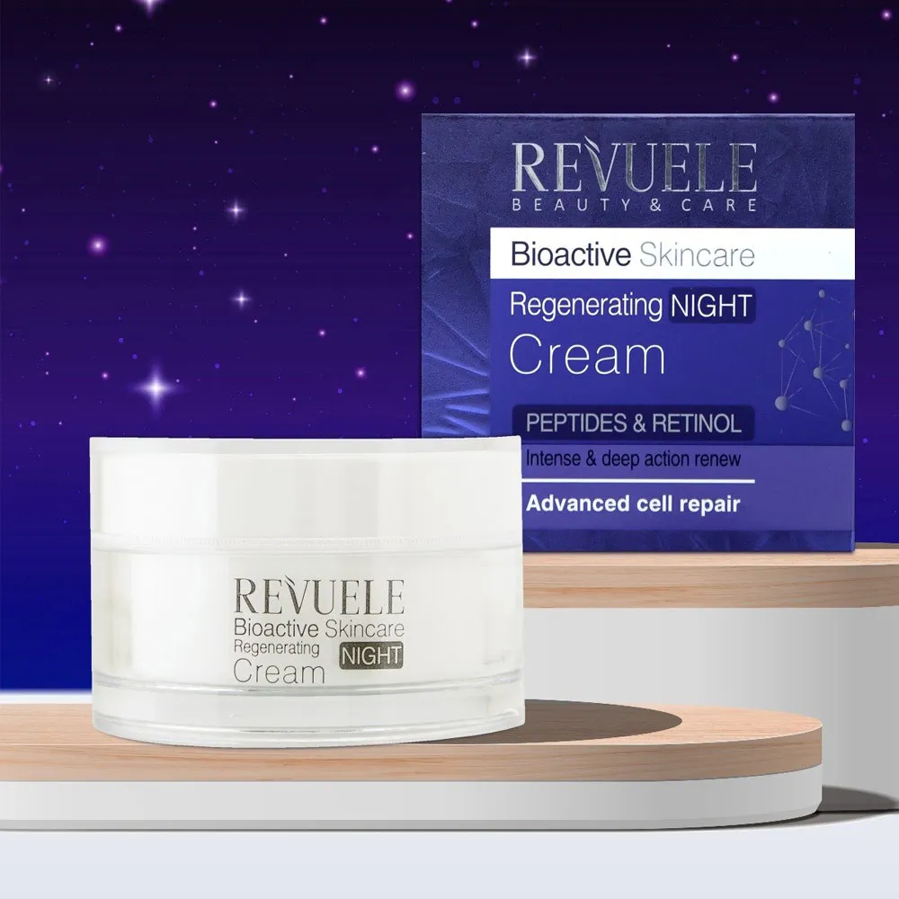 Revuele Bio Active Skin Care Peptides & Retinol Regenerating Night Cream 50ml