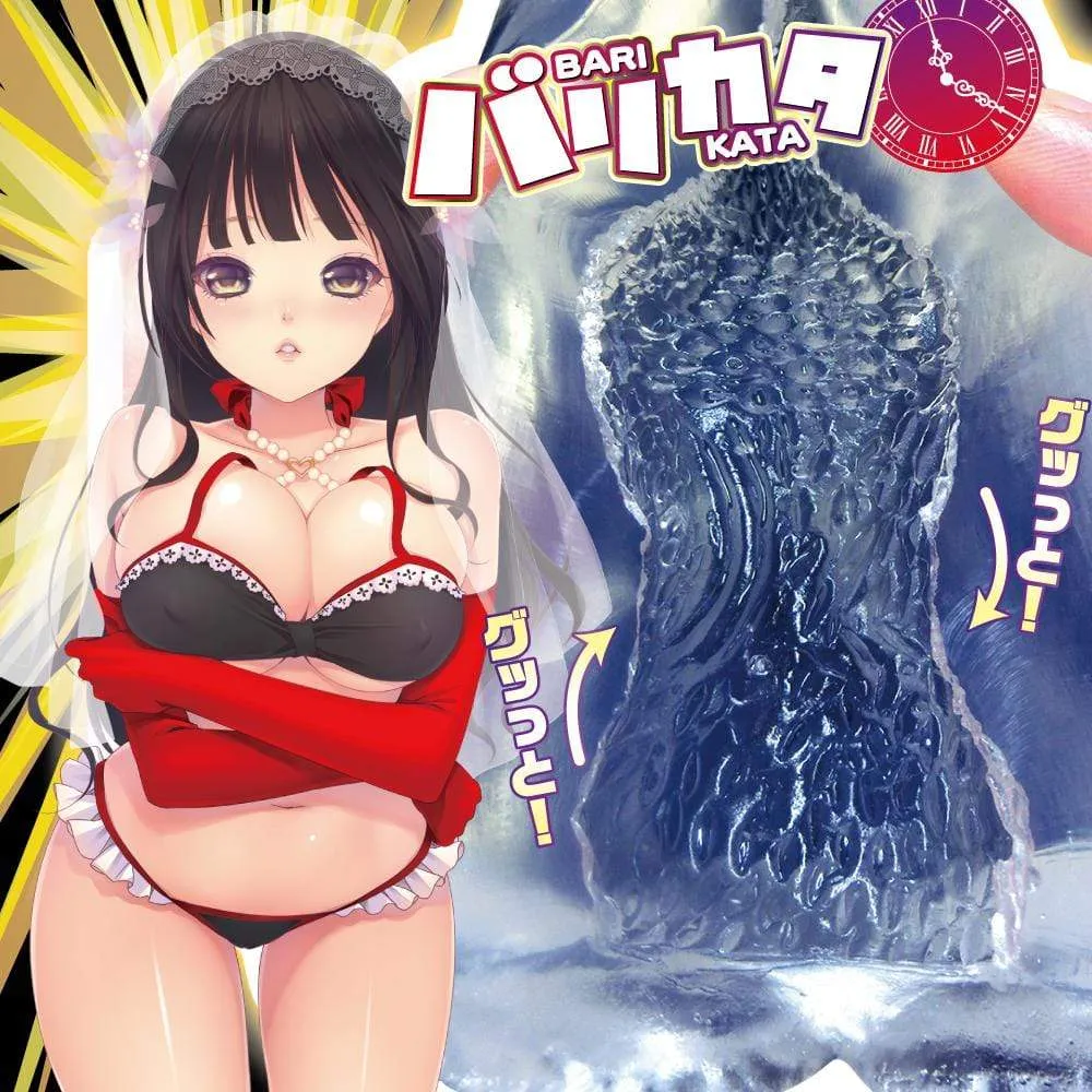 Ride Japan - Bari Kata Endless Push Onahole (Clear)
