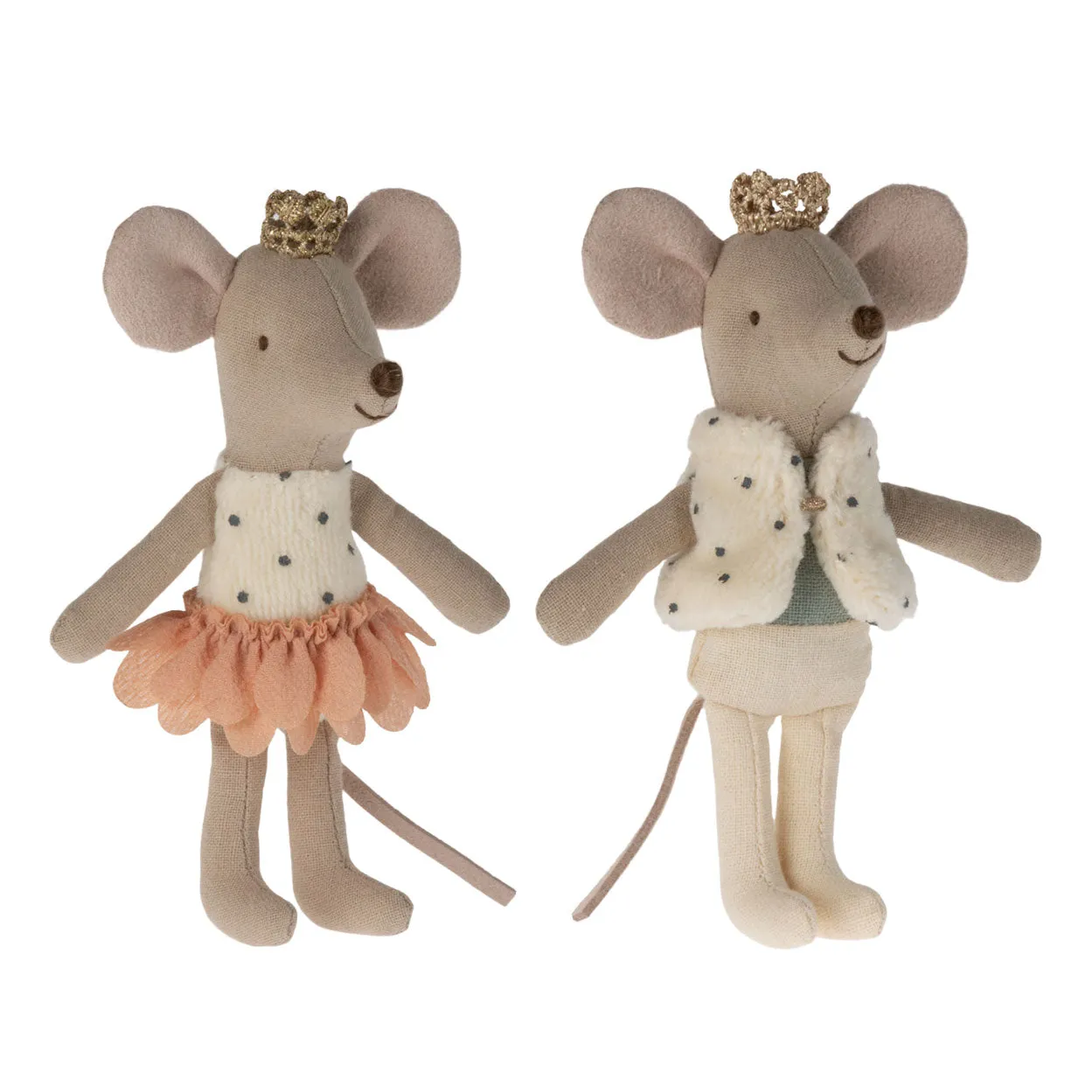 Royal Twins Mice - Little Sister and Brother in Box