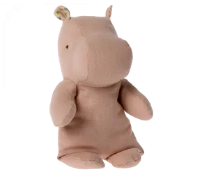 Safari Friends, Small Hippo - Soft Rose