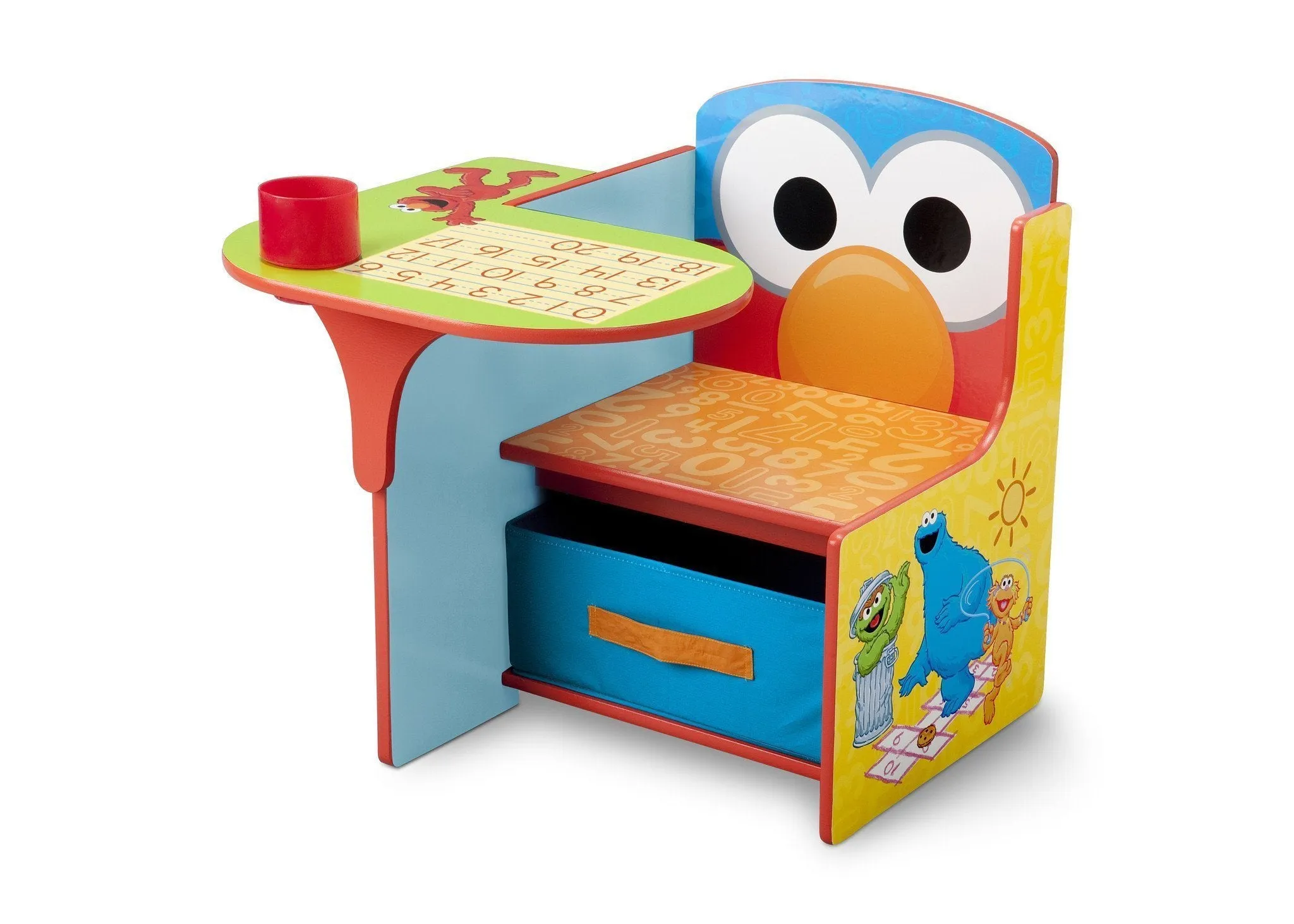 Sesame Street Chair Desk with Storage Bin