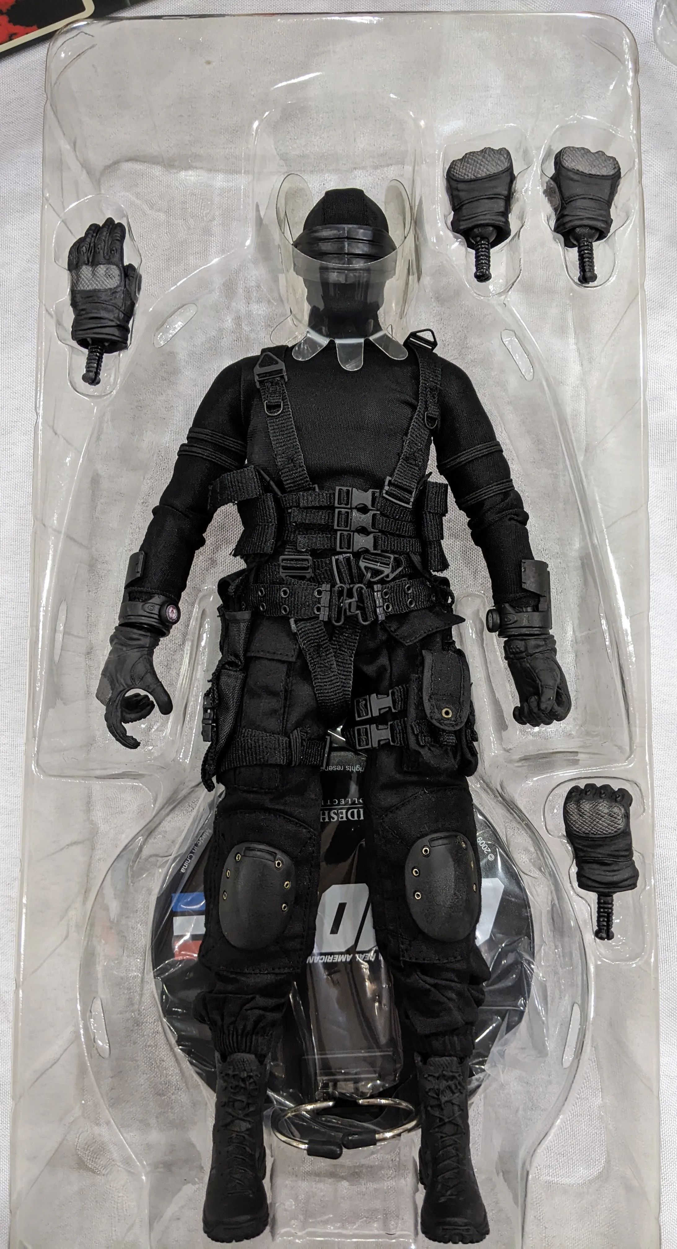 Sideshow Collectible 1/6 G.I. Joe Commando Snake Eyes Sixth Scale Figure - A *Open Box*