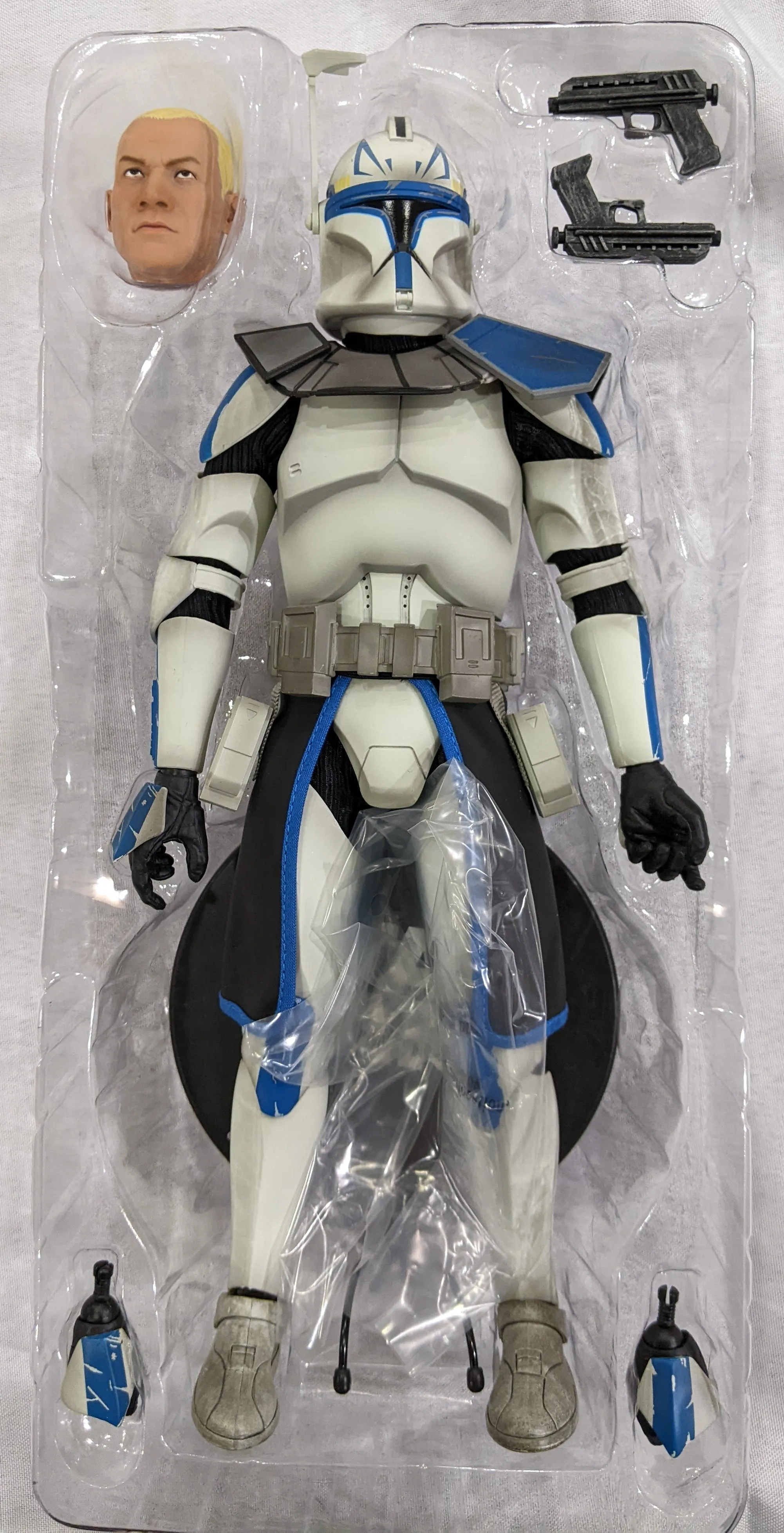 Sideshow Collectible 1/6 Star Wars Militaries of Star Wars 501st Legion Torrent Company Captain Rex [CC-7567] Sixth Scale Figure *Open Box*