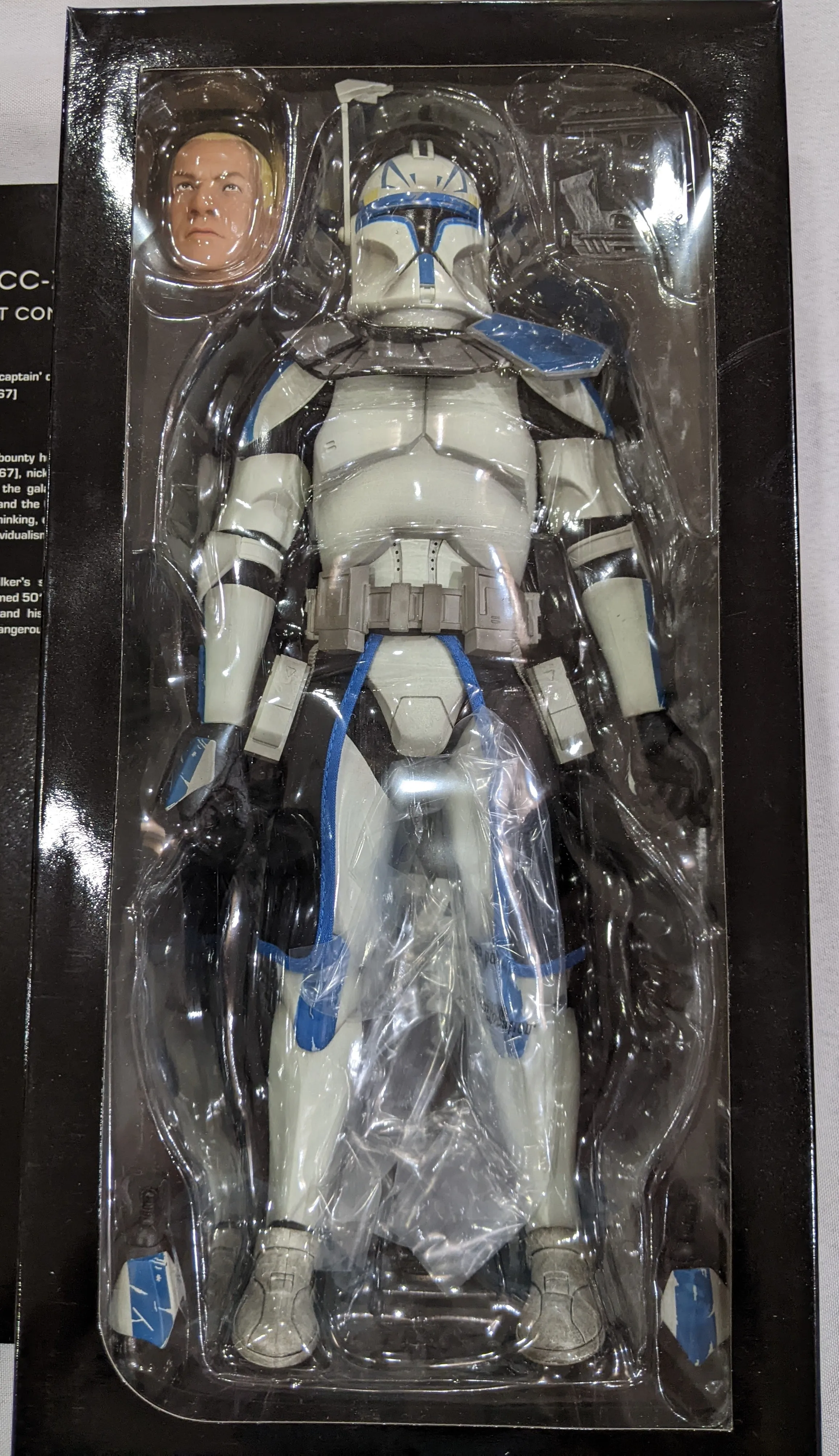 Sideshow Collectible 1/6 Star Wars Militaries of Star Wars 501st Legion Torrent Company Captain Rex [CC-7567] Sixth Scale Figure *Open Box*