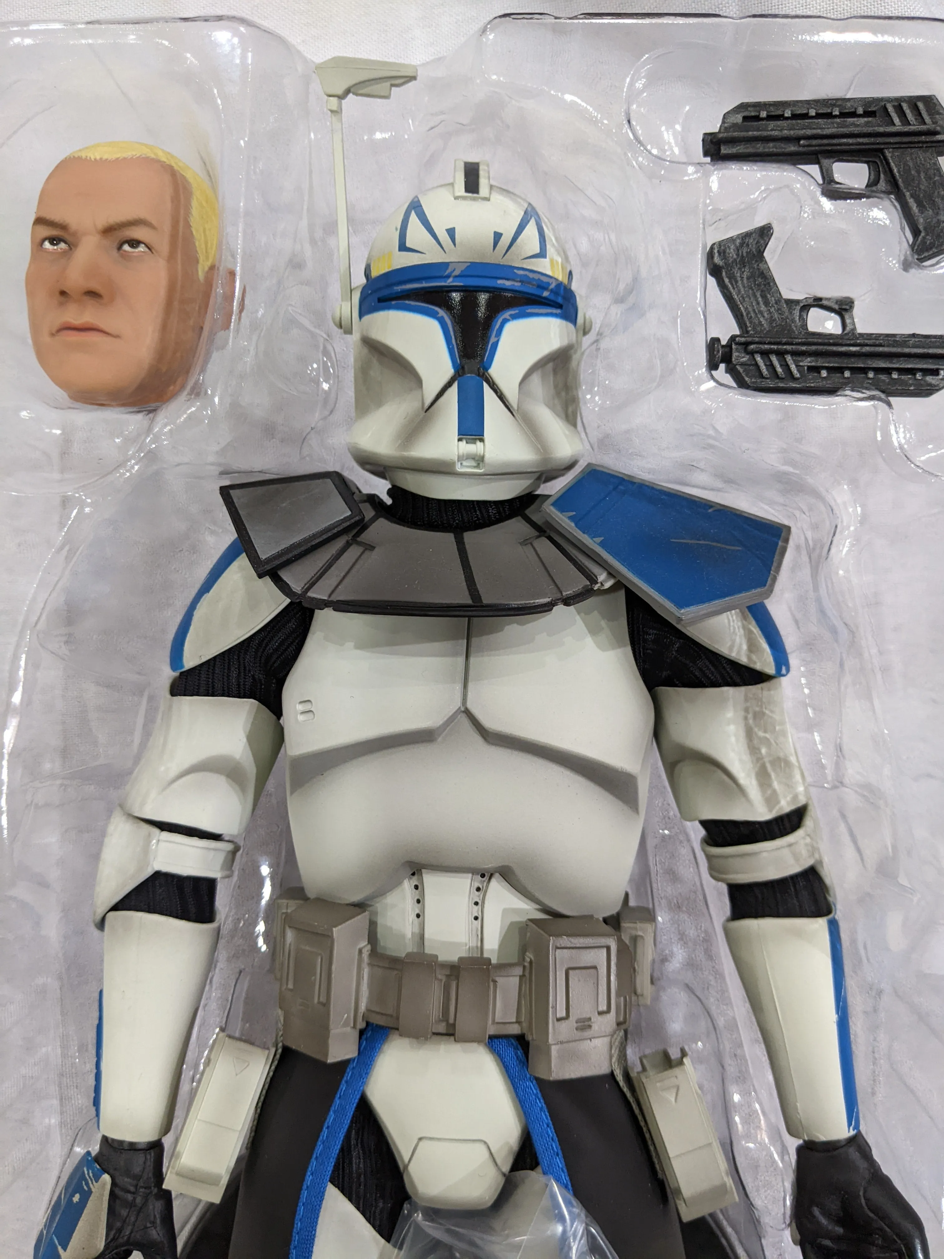 Sideshow Collectible 1/6 Star Wars Militaries of Star Wars 501st Legion Torrent Company Captain Rex [CC-7567] Sixth Scale Figure *Open Box*
