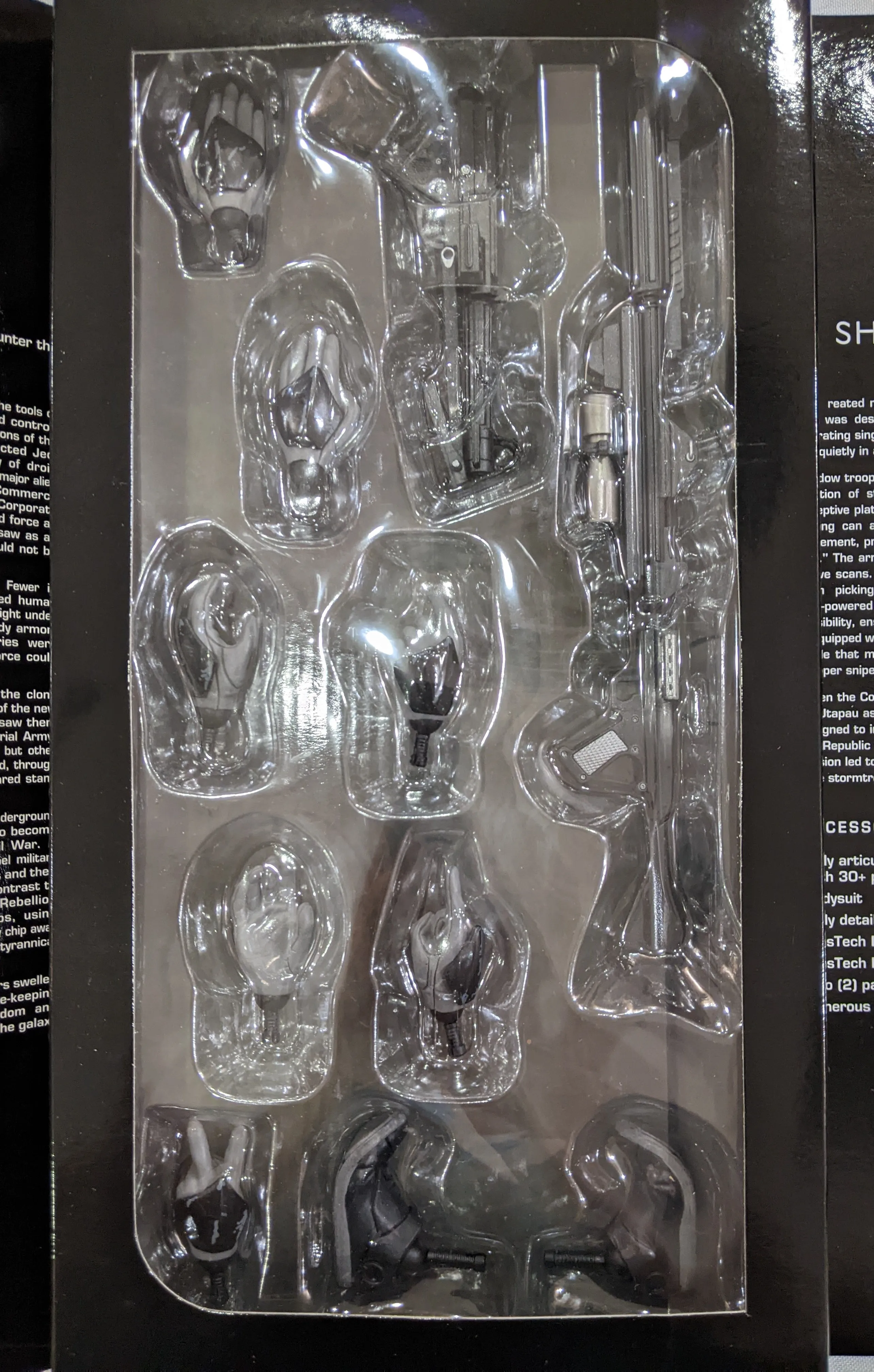 Sideshow Collectible 1/6 Star Wars Militaries of Star Wars Utapau Shadow Trooper Sixth Scale Figure *Open Box*