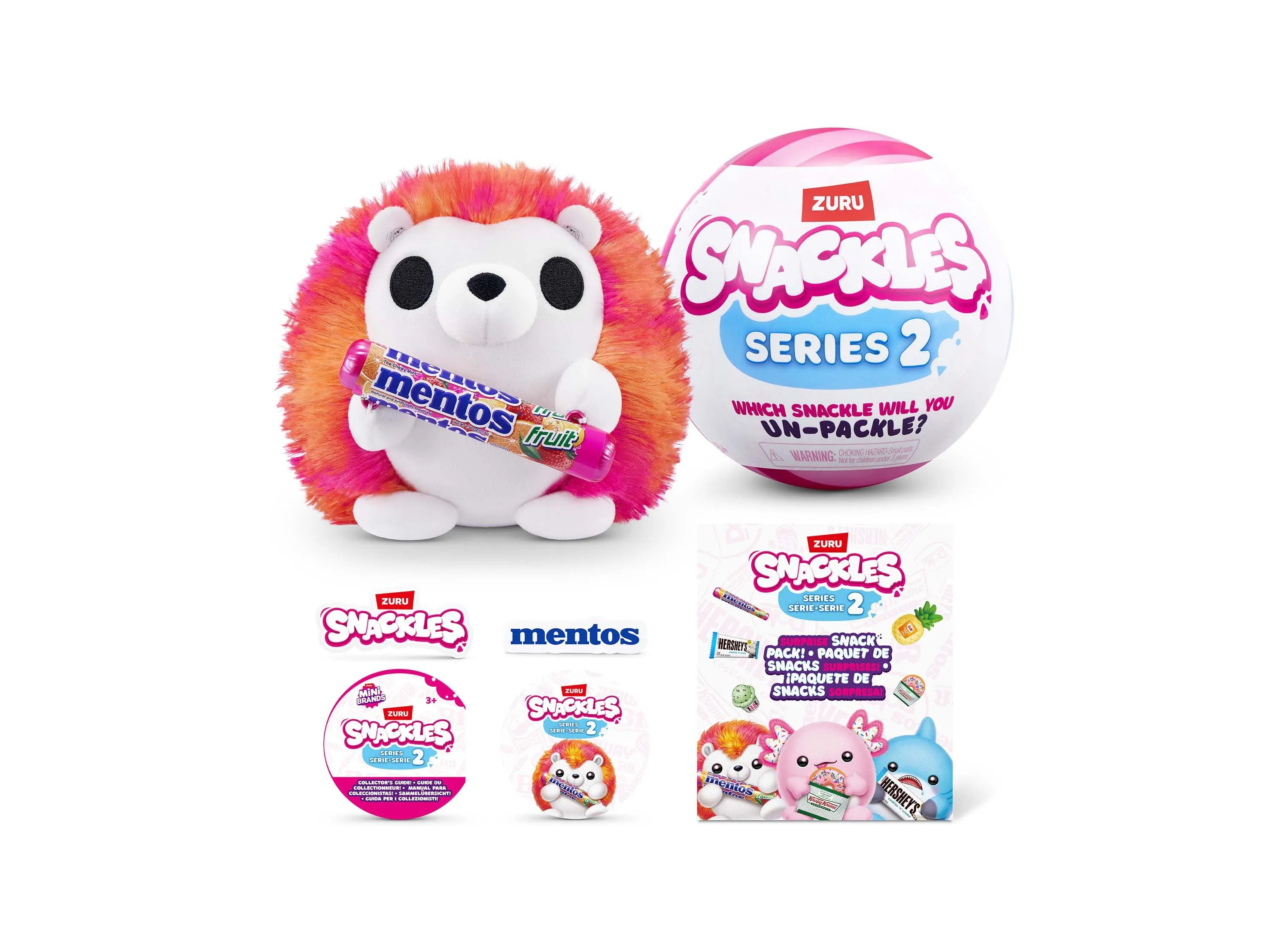 Snackles Series 2 14 inch Collectible Plush Toy - Hersheys Bear