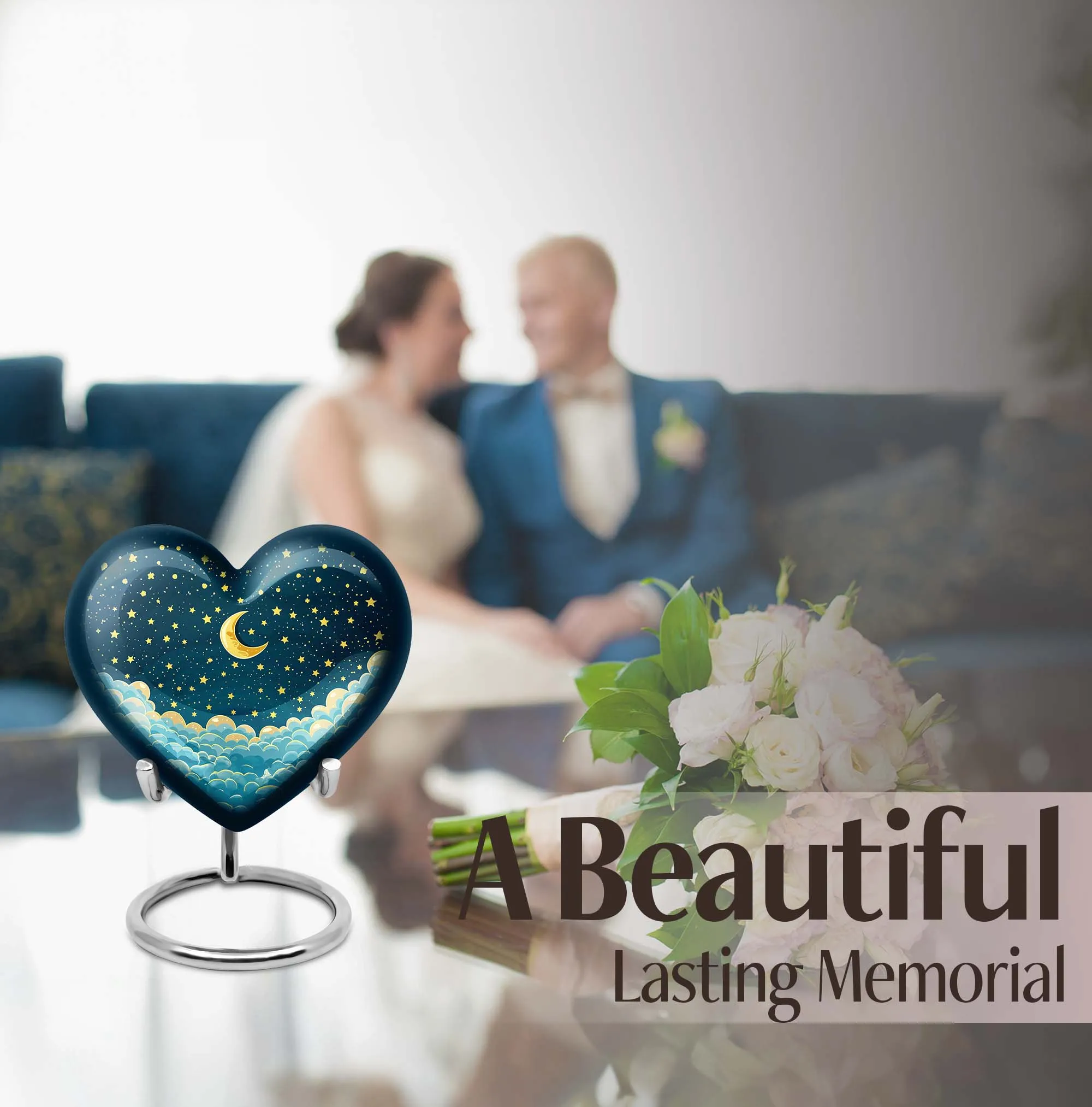 Sublime Eternity Clouds Urn - Boundless Sky Cremation Urn