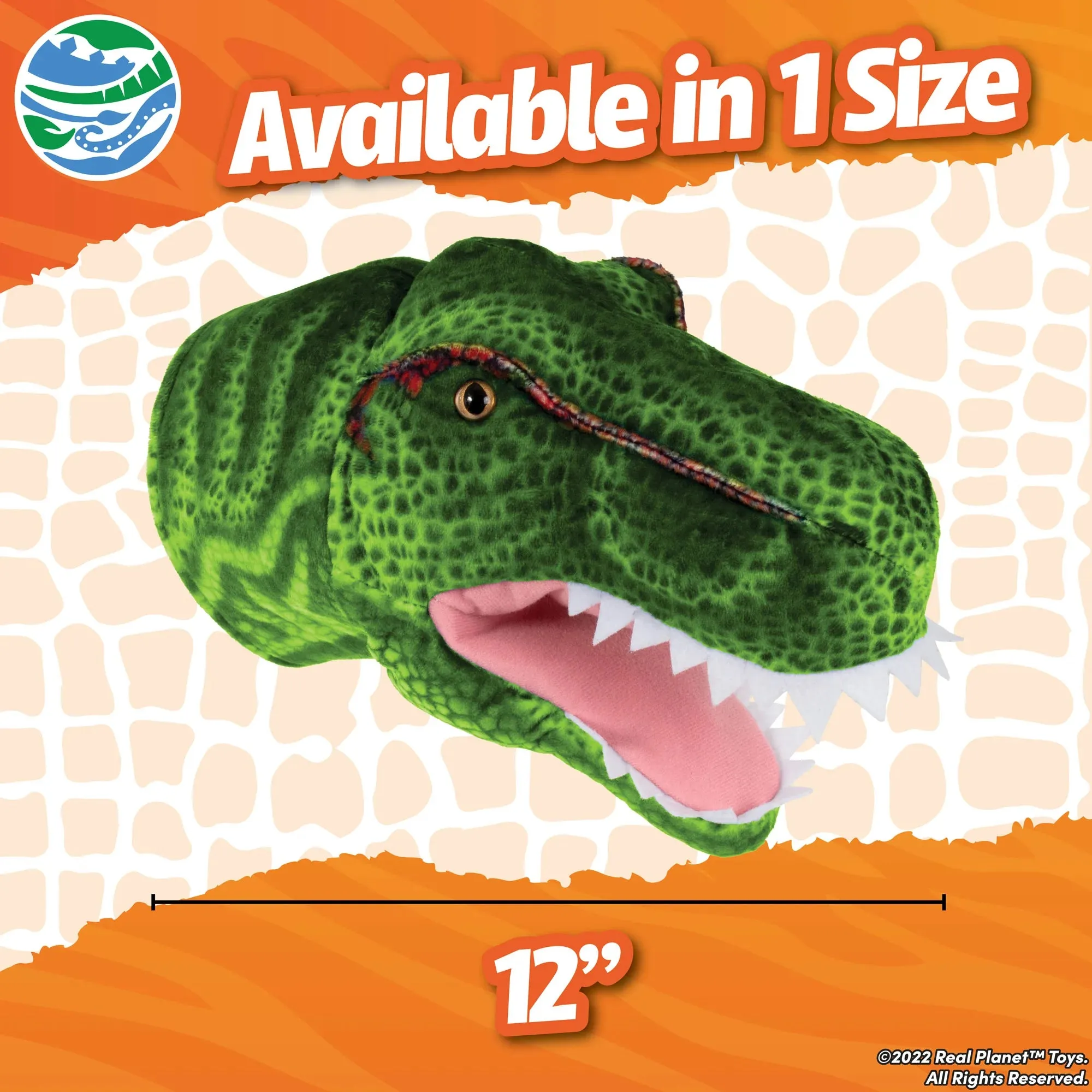 T-Rex Hand Puppet 12"