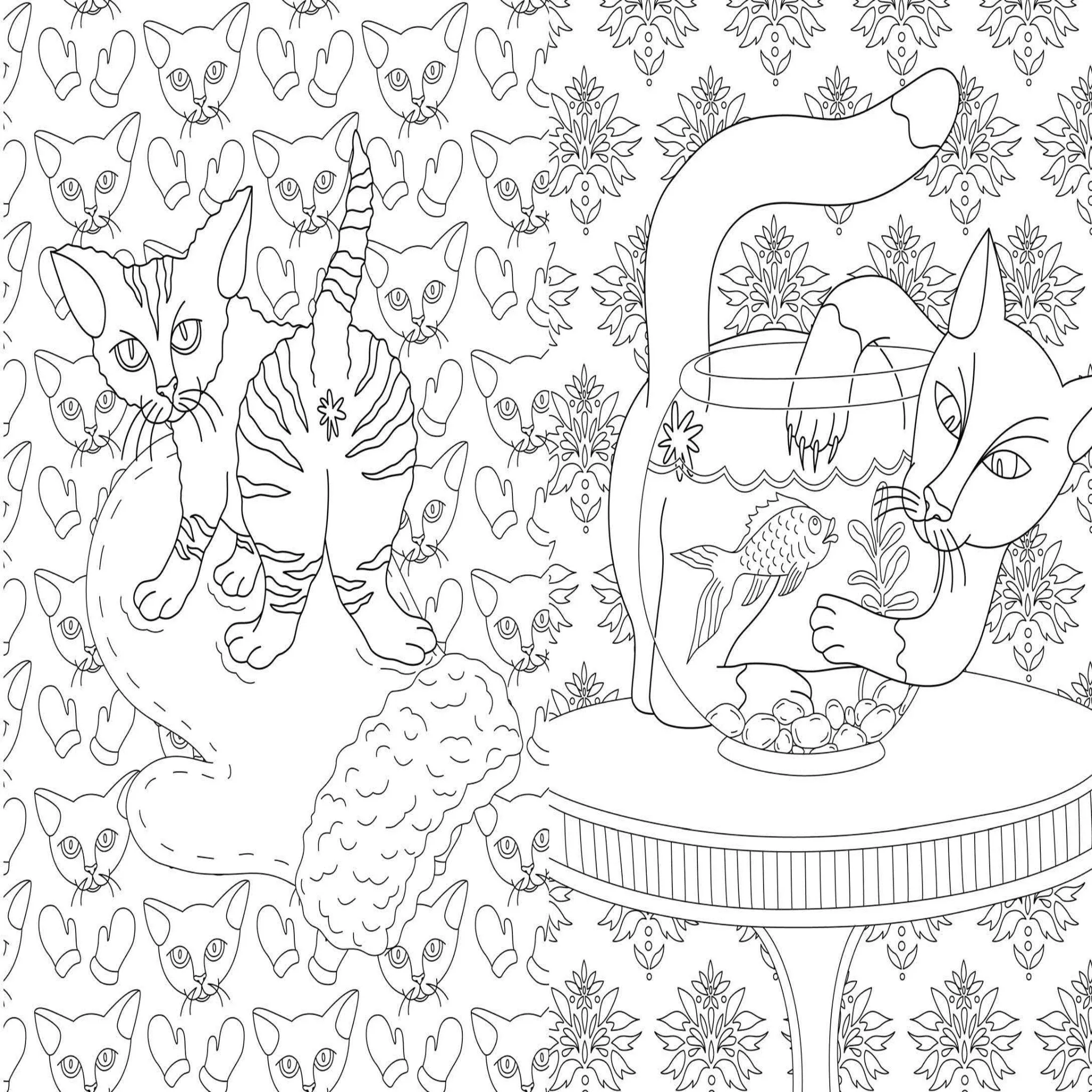 The Cat Butt Coloring & Activity Book