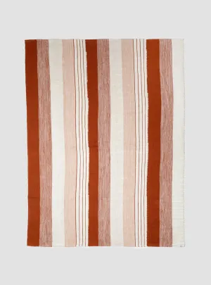 Throw Pantelho Rust & Cream