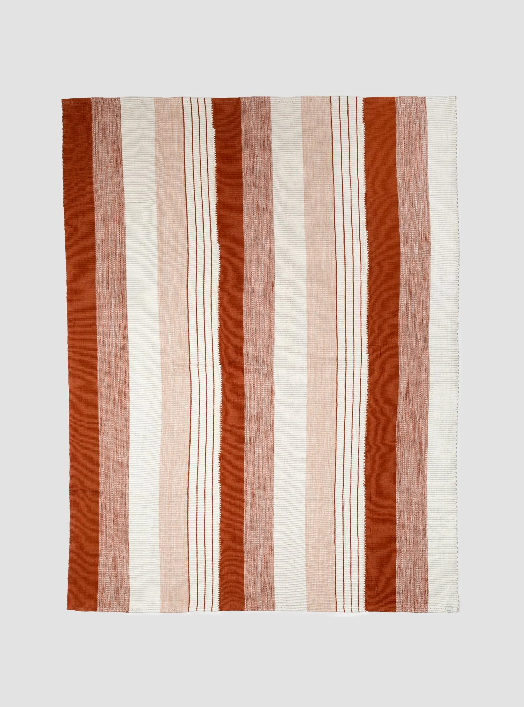Throw Pantelho Rust & Cream