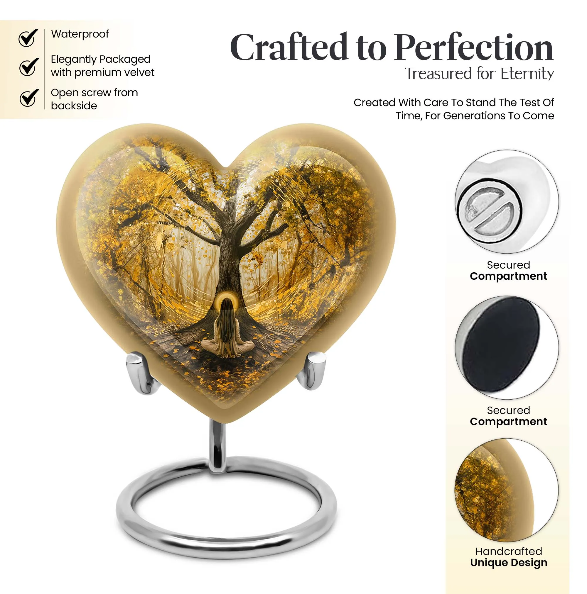 Tree of Life Cremation Urn - Lasting Peace for Departed Souls